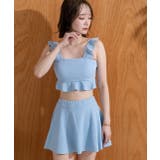 スイムウェア ショルダーフリルセットアップ | ad thie | 詳細画像53 