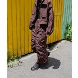 Iライン・ナイロン ギャザーデザインスカート | ad thie | 詳細画像21