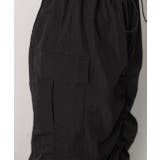 Iライン・ナイロン ギャザーデザインスカート | ad thie | 詳細画像49