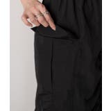 Iライン・ナイロン ギャザーデザインスカート | ad thie | 詳細画像50