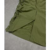 Iライン・ナイロン ギャザーデザインスカート | ad thie | 詳細画像57