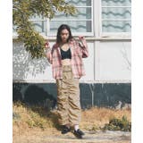 Iライン・ナイロン ギャザーデザインスカート | ad thie | 詳細画像8