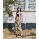 Iライン・ナイロン ギャザーデザインスカート | ad thie | 詳細画像9