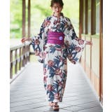 3点セット 2WAY花柄浴衣セットアップ | ad thie | 詳細画像12 