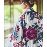 3点セット 2WAY花柄浴衣セットアップ | ad thie | 詳細画像14 