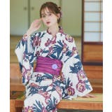 3点セット 2WAY花柄浴衣セットアップ | ad thie | 詳細画像16 