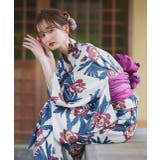 3点セット 2WAY花柄浴衣セットアップ | ad thie | 詳細画像20 