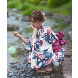 3点セット 2WAY花柄浴衣セットアップ | ad thie | 詳細画像25 