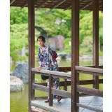 3点セット 2WAY花柄浴衣セットアップ | ad thie | 詳細画像3 