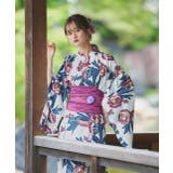3点セット 2WAY花柄浴衣セットアップ | ad thie | 詳細画像5 