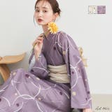 ３点セット ニュアンス柄セパレート２WAY浴衣セット | ad thie | 詳細画像1 