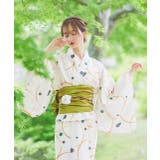 ３点セット ニュアンス柄セパレート２WAY浴衣セット | ad thie | 詳細画像11 