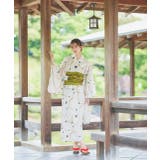 ３点セット ニュアンス柄セパレート２WAY浴衣セット | ad thie | 詳細画像15 