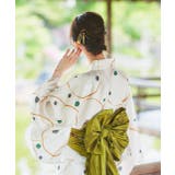 ３点セット ニュアンス柄セパレート２WAY浴衣セット | ad thie | 詳細画像19 