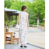 ３点セット ニュアンス柄セパレート２WAY浴衣セット | ad thie | 詳細画像24 