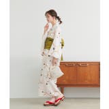 ３点セット ニュアンス柄セパレート２WAY浴衣セット | ad thie | 詳細画像29 