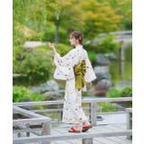 ３点セット ニュアンス柄セパレート２WAY浴衣セット | ad thie | 詳細画像3 