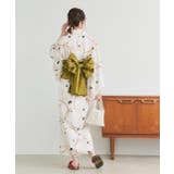 ３点セット ニュアンス柄セパレート２WAY浴衣セット | ad thie | 詳細画像30 