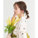 ３点セット ニュアンス柄セパレート２WAY浴衣セット | ad thie | 詳細画像35 