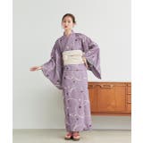 ３点セット ニュアンス柄セパレート２WAY浴衣セット | ad thie | 詳細画像40 