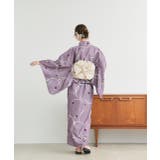 ３点セット ニュアンス柄セパレート２WAY浴衣セット | ad thie | 詳細画像43 