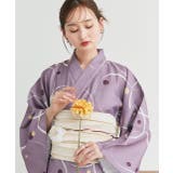 ３点セット ニュアンス柄セパレート２WAY浴衣セット | ad thie | 詳細画像48 