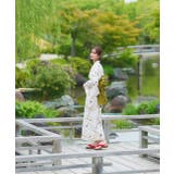 ３点セット ニュアンス柄セパレート２WAY浴衣セット | ad thie | 詳細画像5 