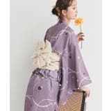 ３点セット ニュアンス柄セパレート２WAY浴衣セット | ad thie | 詳細画像52 