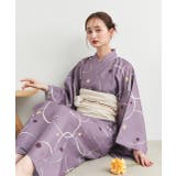 ３点セット ニュアンス柄セパレート２WAY浴衣セット | ad thie | 詳細画像54 