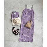 ３点セット ニュアンス柄セパレート２WAY浴衣セット | ad thie | 詳細画像56 