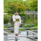 ３点セット ニュアンス柄セパレート２WAY浴衣セット | ad thie | 詳細画像6 