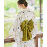 アイボリー | ３点セット ニュアンス柄セパレート２WAY浴衣セット | ad thie