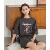 アイスクリームプリント スムースショートパンツルームウェア | ad thie | 詳細画像10 