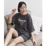 アイスクリームプリント スムースショートパンツルームウェア | ad thie | 詳細画像13 