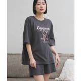 アイスクリームプリント スムースショートパンツルームウェア | ad thie | 詳細画像16 