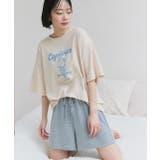 アイスクリームプリント スムースショートパンツルームウェア | ad thie | 詳細画像29 