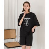 アイスクリームプリント スムースショートパンツルームウェア | ad thie | 詳細画像35 