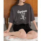 アイスクリームプリント スムースショートパンツルームウェア | ad thie | 詳細画像48 