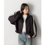 ショート丈 トラックジャケット | ad thie | 詳細画像20 