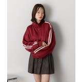 ショート丈 トラックジャケット | ad thie | 詳細画像33 