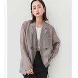 オーバーサイズ シアージャケット | ad thie | 詳細画像8 