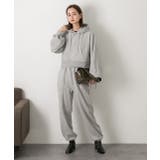 ピンタック スエットジョガーパンツ | ad thie | 詳細画像27 