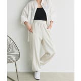 ピンタック スエットジョガーパンツ | ad thie | 詳細画像4 