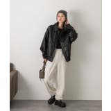 ピンタック スエットジョガーパンツ | ad thie | 詳細画像65 