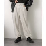 ピンタック スエットジョガーパンツ | ad thie | 詳細画像67 