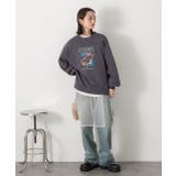 ヴィンテージ柄 ビッグプルオーバー | ad thie | 詳細画像13