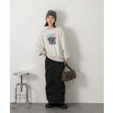 ヴィンテージ柄 ビッグプルオーバー | ad thie | 詳細画像2