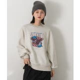 ヴィンテージ柄 ビッグプルオーバー | ad thie | 詳細画像4