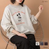 ≪Mickey Mouse≫ 裏毛ビッグプルオーバー | ad thie | 詳細画像1 