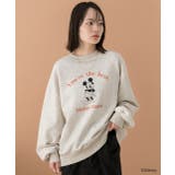 ≪Mickey Mouse≫ 裏毛ビッグプルオーバー | ad thie | 詳細画像3 